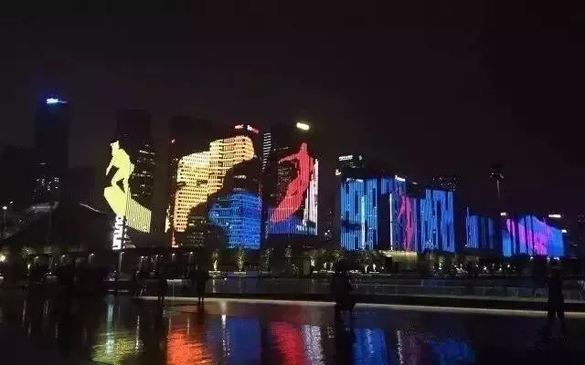 钱江新城灯光秀最新时间与璀璨夜景中的时代印记