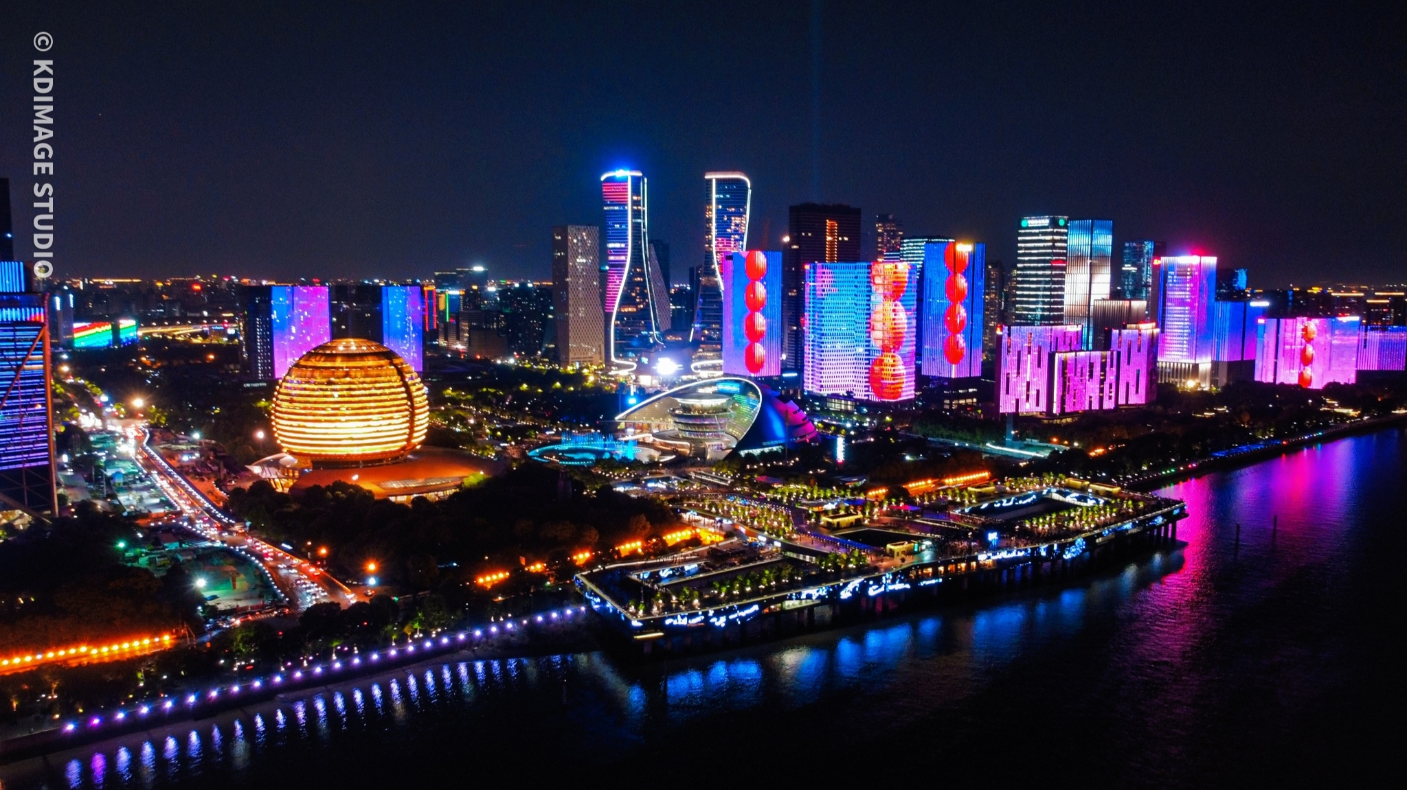 钱江新城灯光秀最新时间揭秘，小红书分享璀璨夜景💖